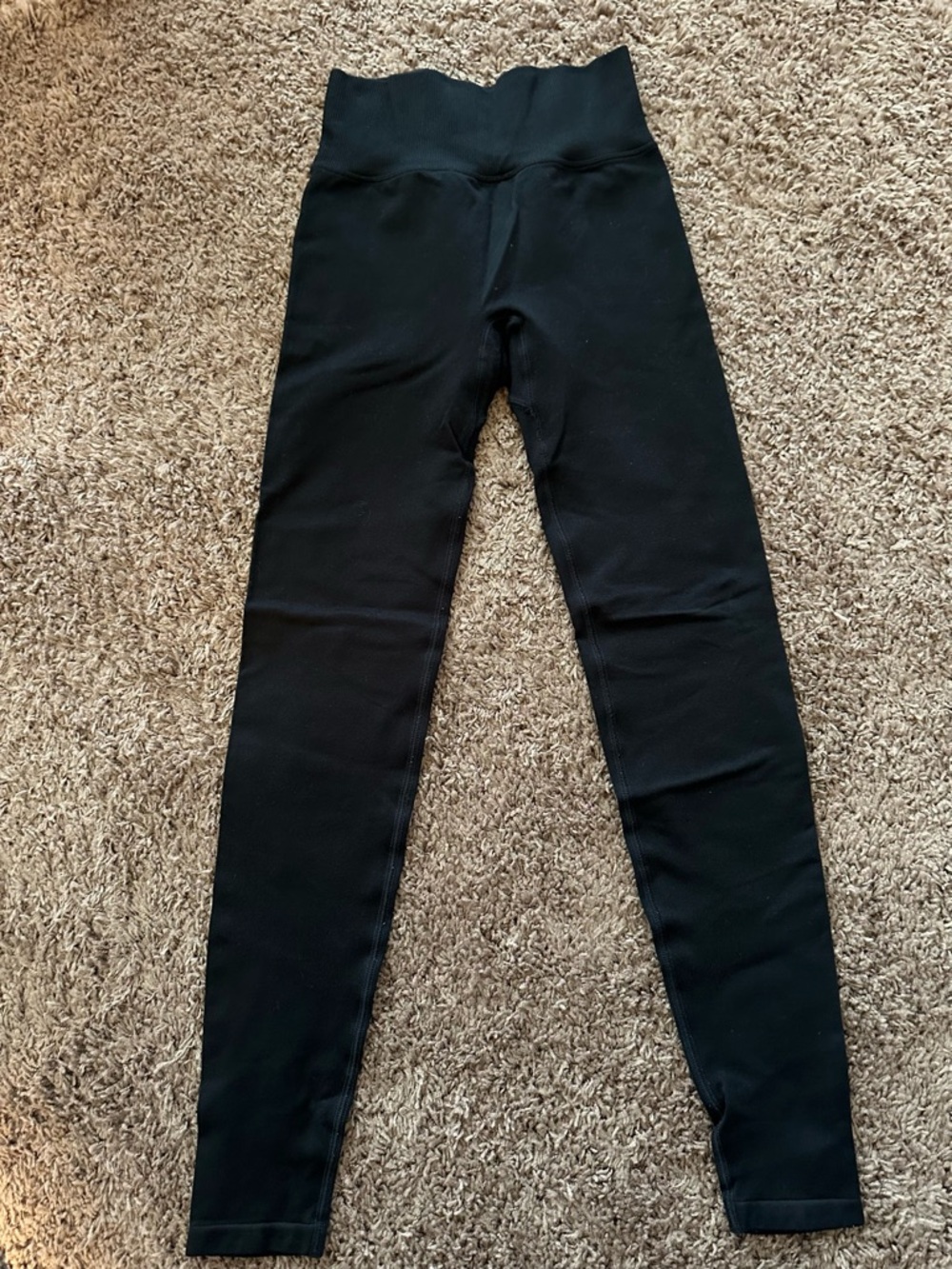 PINK Victoria's Secret Black High-Waist Leggings